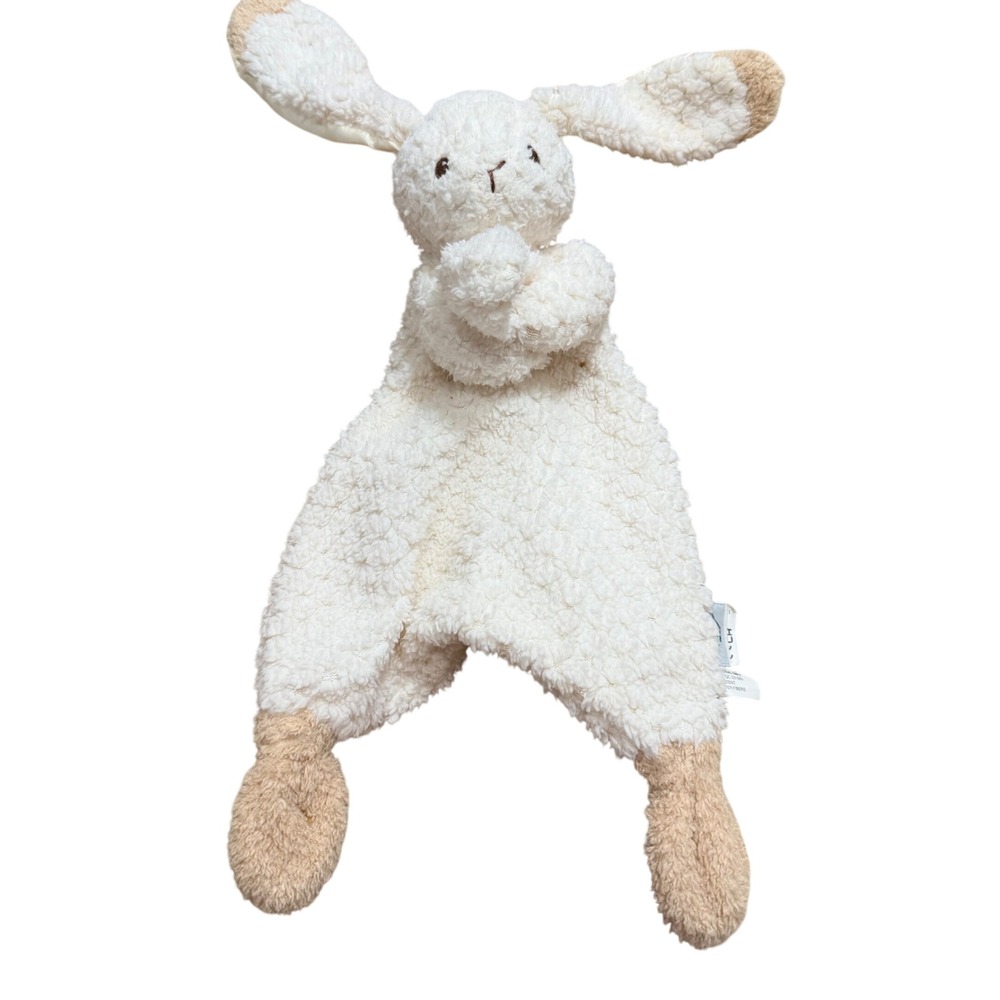 Mary Meyer Putty Bunny Lovey Cream Tan Sherpa‎ Plush Baby Security Blanket 18570